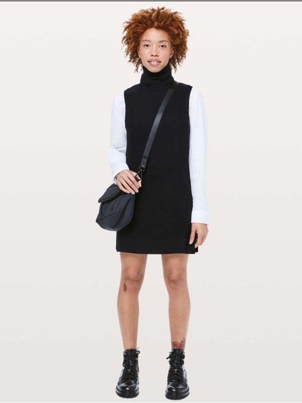 lululemon Black Travel the Distance Tunic / dress, black, new with tag, size 6